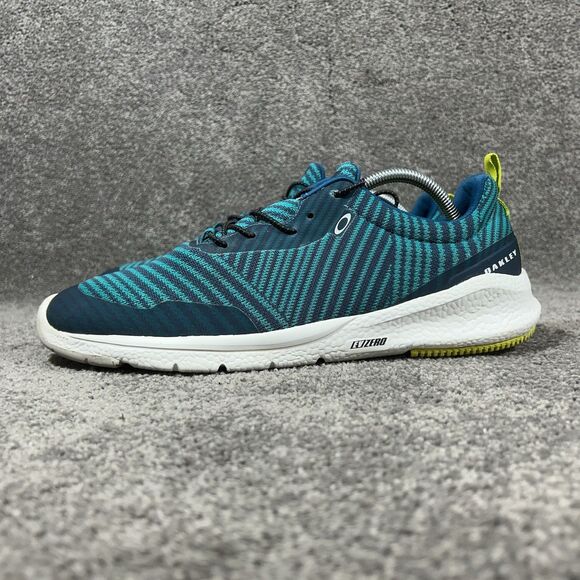Oakley EV Zero Pattern Men’s Size 12 Lake Blue Athletic Running Shoes Used - Picture 5 of 13